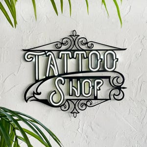 Tattoo Neon Sign Wall Art Decor | Tattoo Shop Neon Sign | Game Room Neon Sign | Kid’s for Room Neon | Party Neon Sign | Neon Sign Anime Led