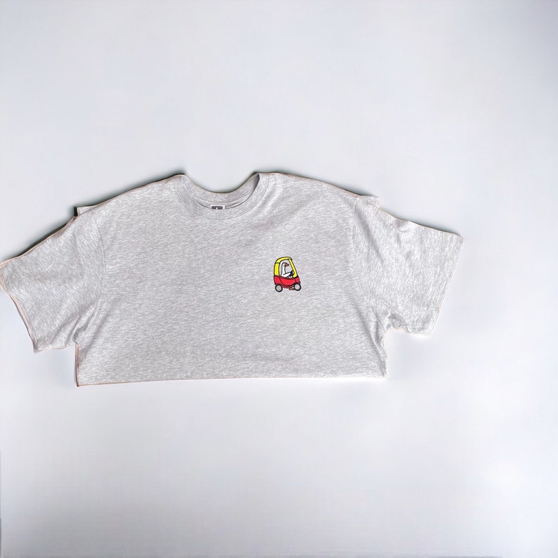 Embroidered Silly Goose T-Shirt: 90s Retro Fun Gift image 7