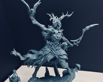 Sylvaneth Queen Dryad Wargaming Roleplaying Miniature