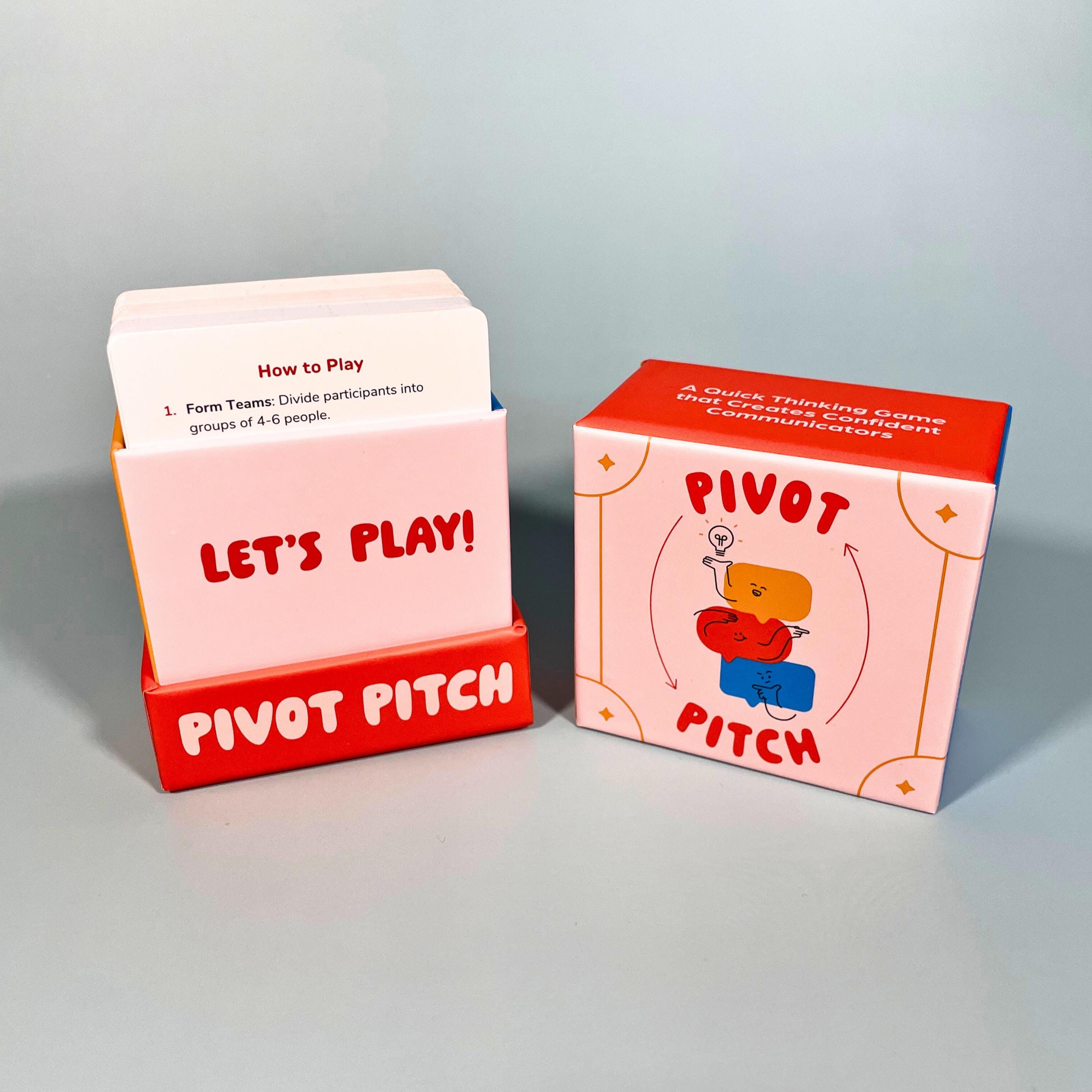 Pivot Pitch: A Quick Thinking Game that Creates Confident Communicators | Educational Exercise | Facilitator Tool