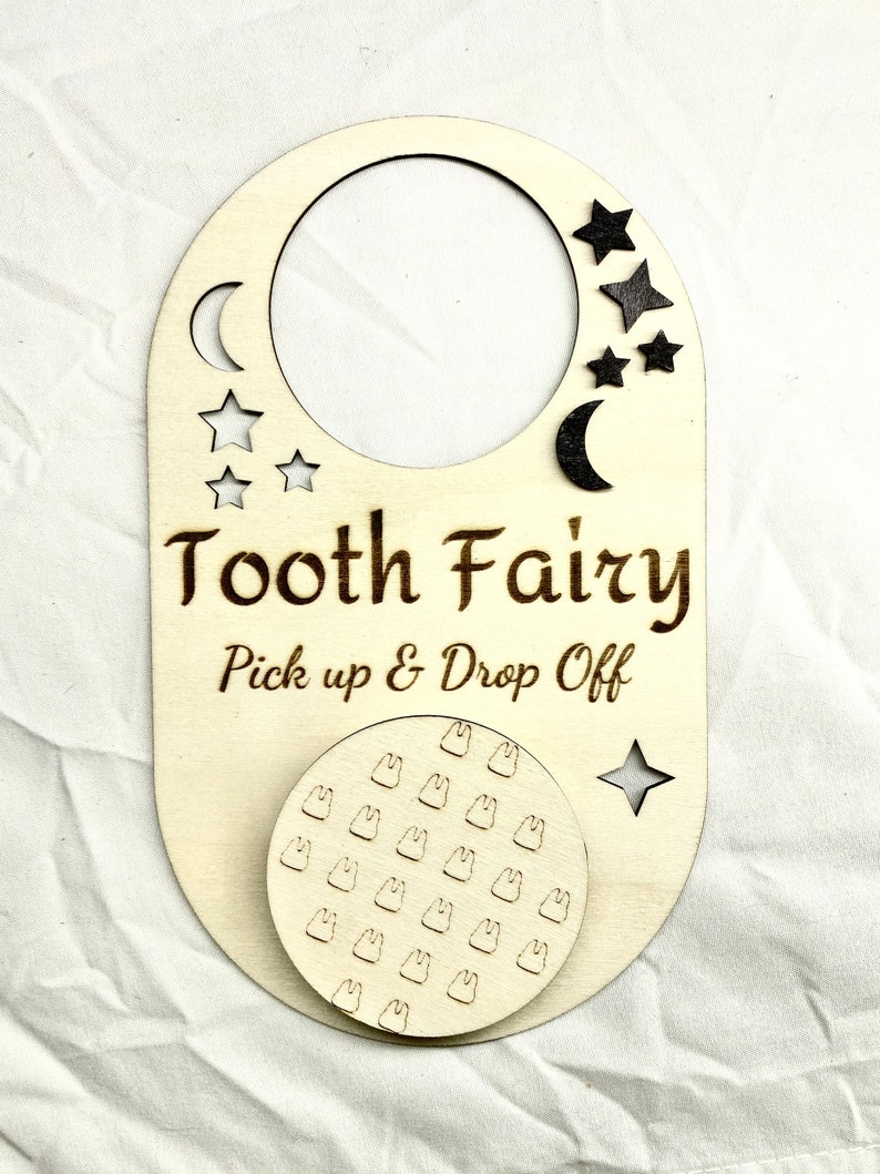 Tooth Fairy Door Knob Pick up Drop off Hanger - Etsy
