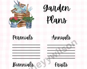 Complete Garden Planner and Journal | Vegetable and Fruit Garden ...