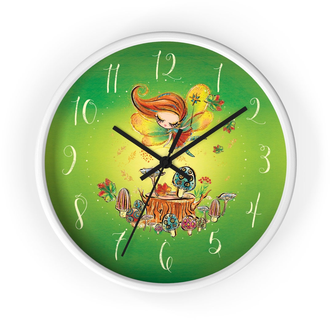 Fairy Clock, Fairycore Clock, Cottagecore Clock Etsy
