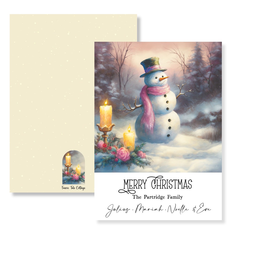 Snowman Christmas Card Printable Holiday Card Digital Etsy snowman-christmas-card-printable-holiday-card-digital-etsy
