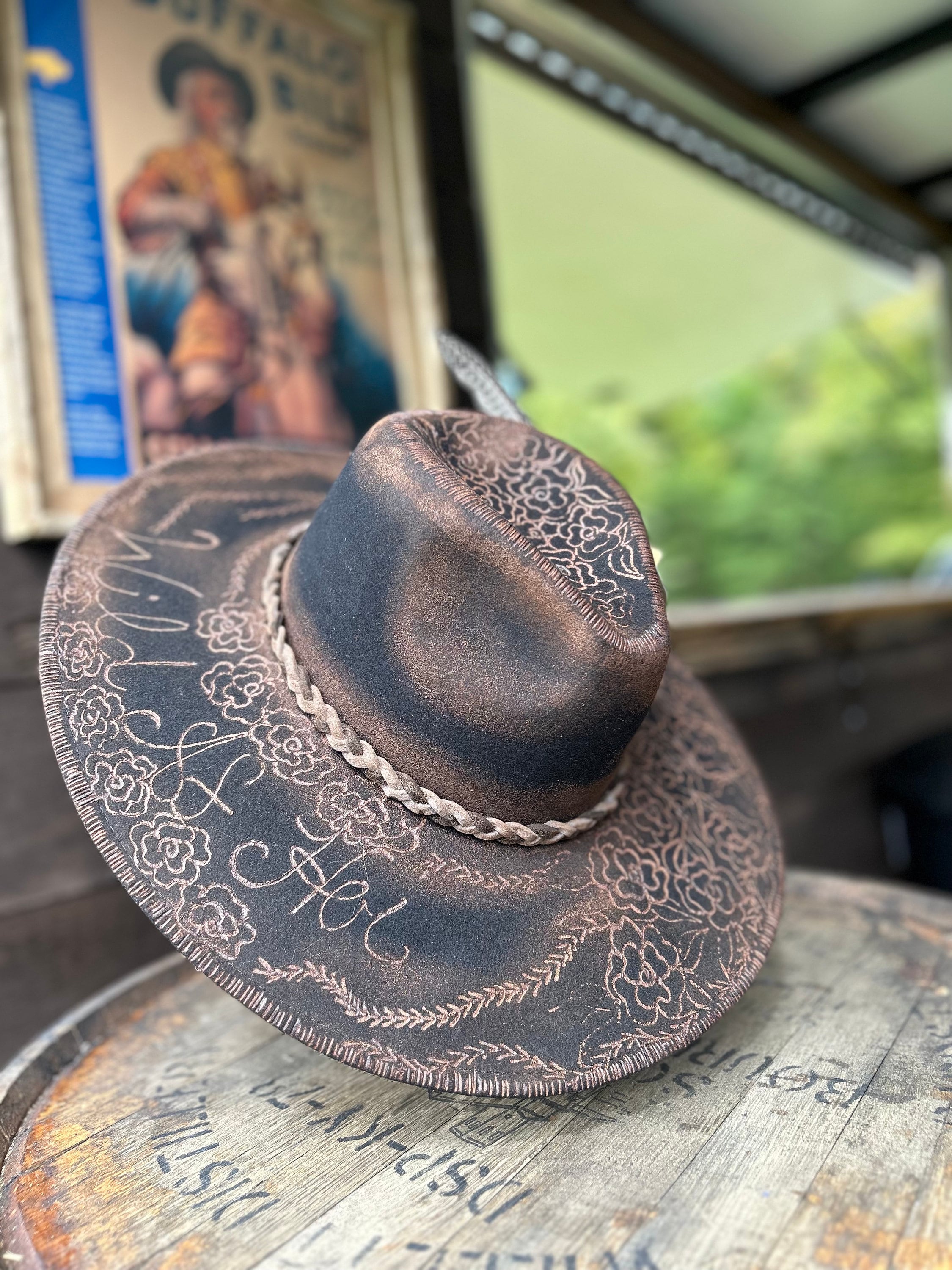 Moonshine Rancher Cowgirl Hat lainey Wilson  Hatcowgirldesignerwomenrusticmoonshinerodeowestern Wearcowboy Hat 