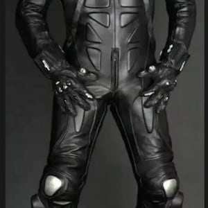 Men&#39;s Black Leather Men’s Biker Motorcycle Jacket – Protective Riding Moto Gear