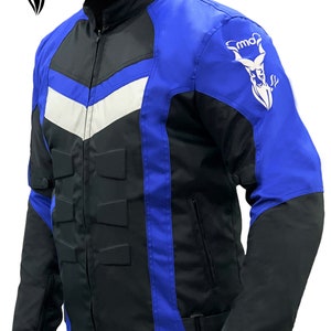 Crimson Blaze Motorcycle Jacket – Stylish Motorbike Jacket for Men, Durable, Casual and Stylish with Comfort, Perfect fit for Men