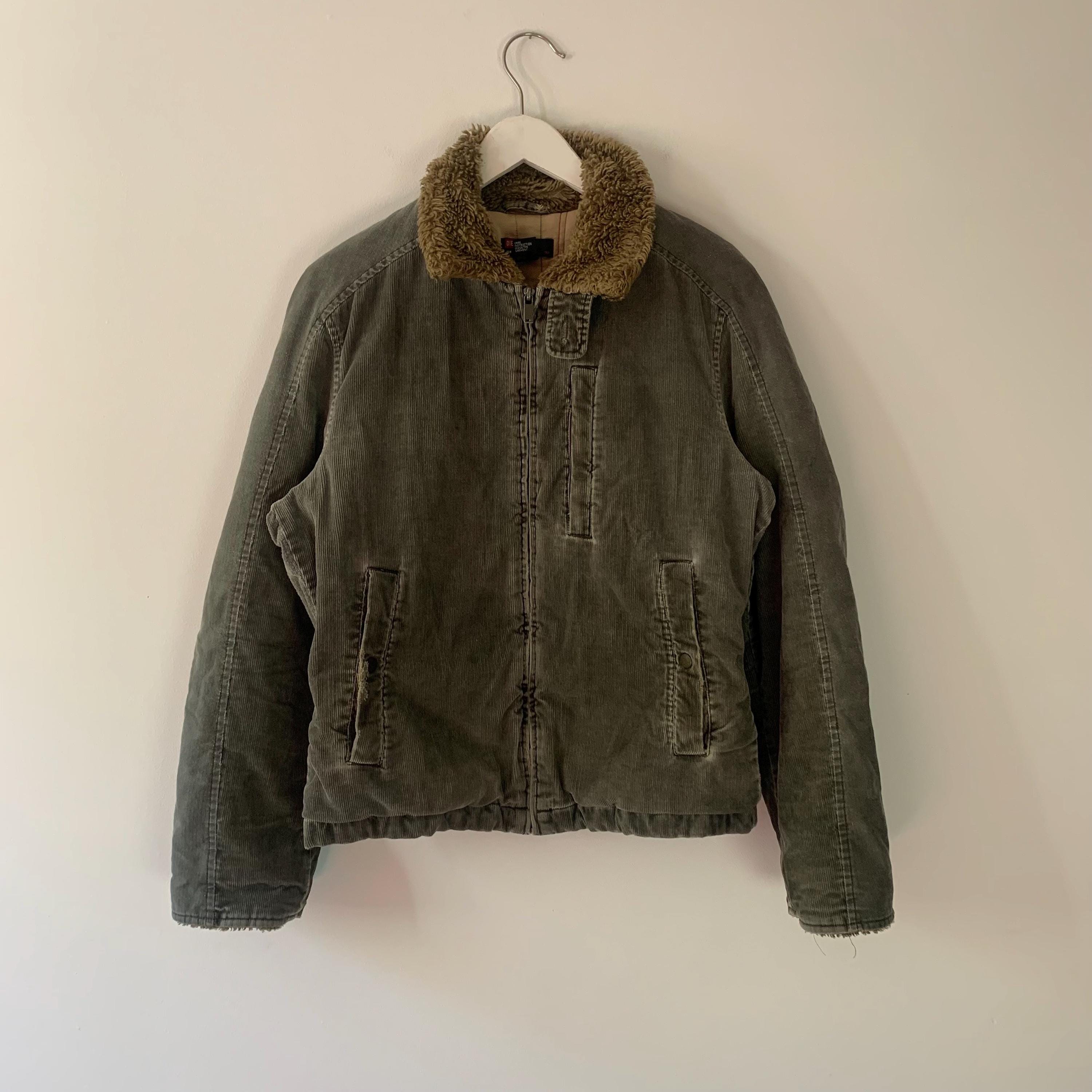 2000s Diesel Corduroy Jacket - Etsy