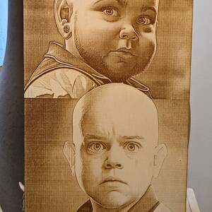 Personalized Laser Portraits