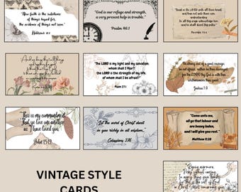 Printable Scripture Cards - Bible Verse Coloring, Blank Note Cards ...