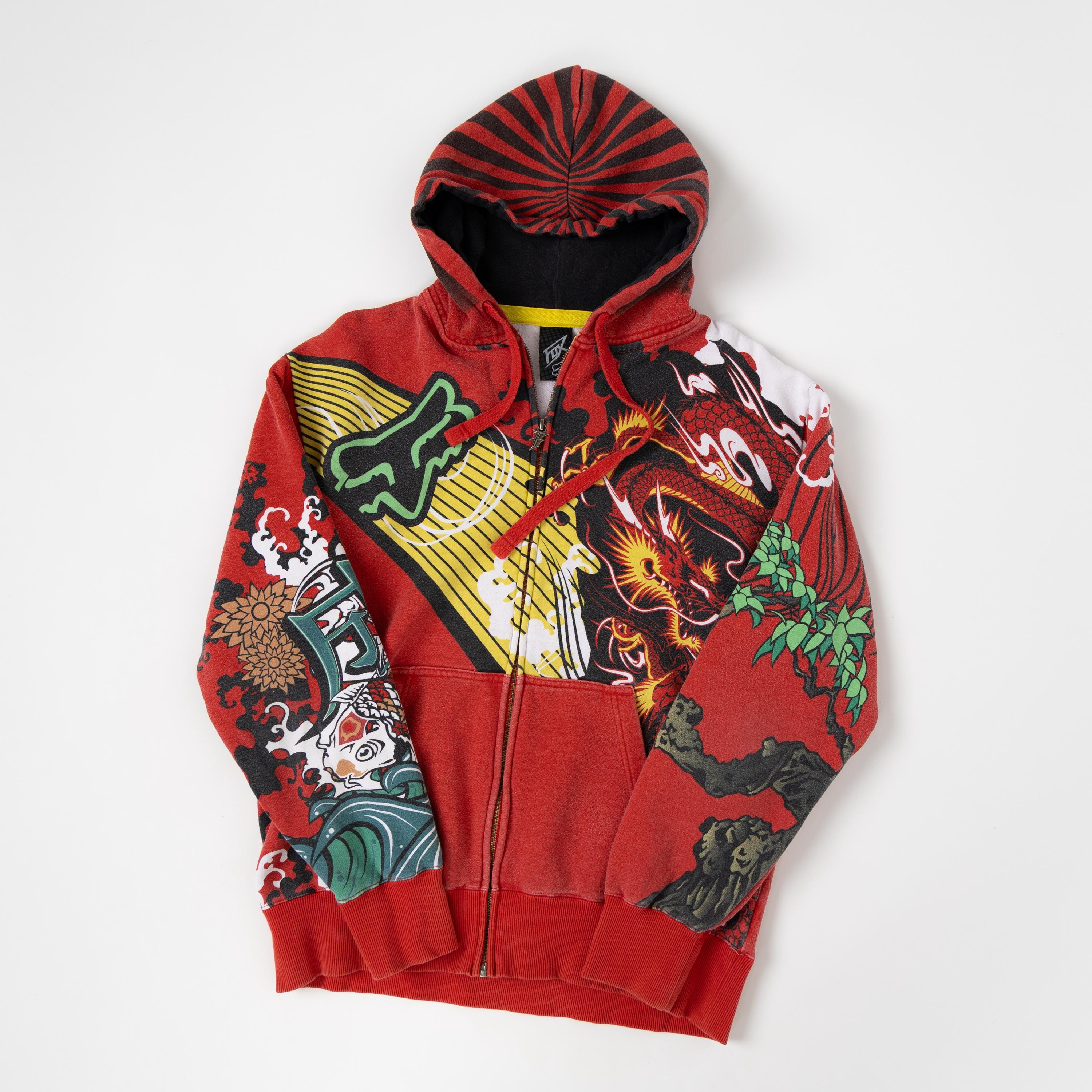 Vintage fox racing hoodie - Etsy 日本