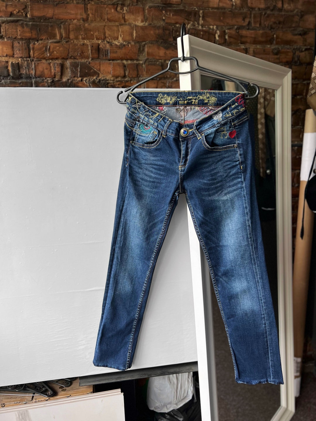 Hotel Kalinga Slim Fit Camicia Hotel Kalinga Jeans Di Marca Uomo