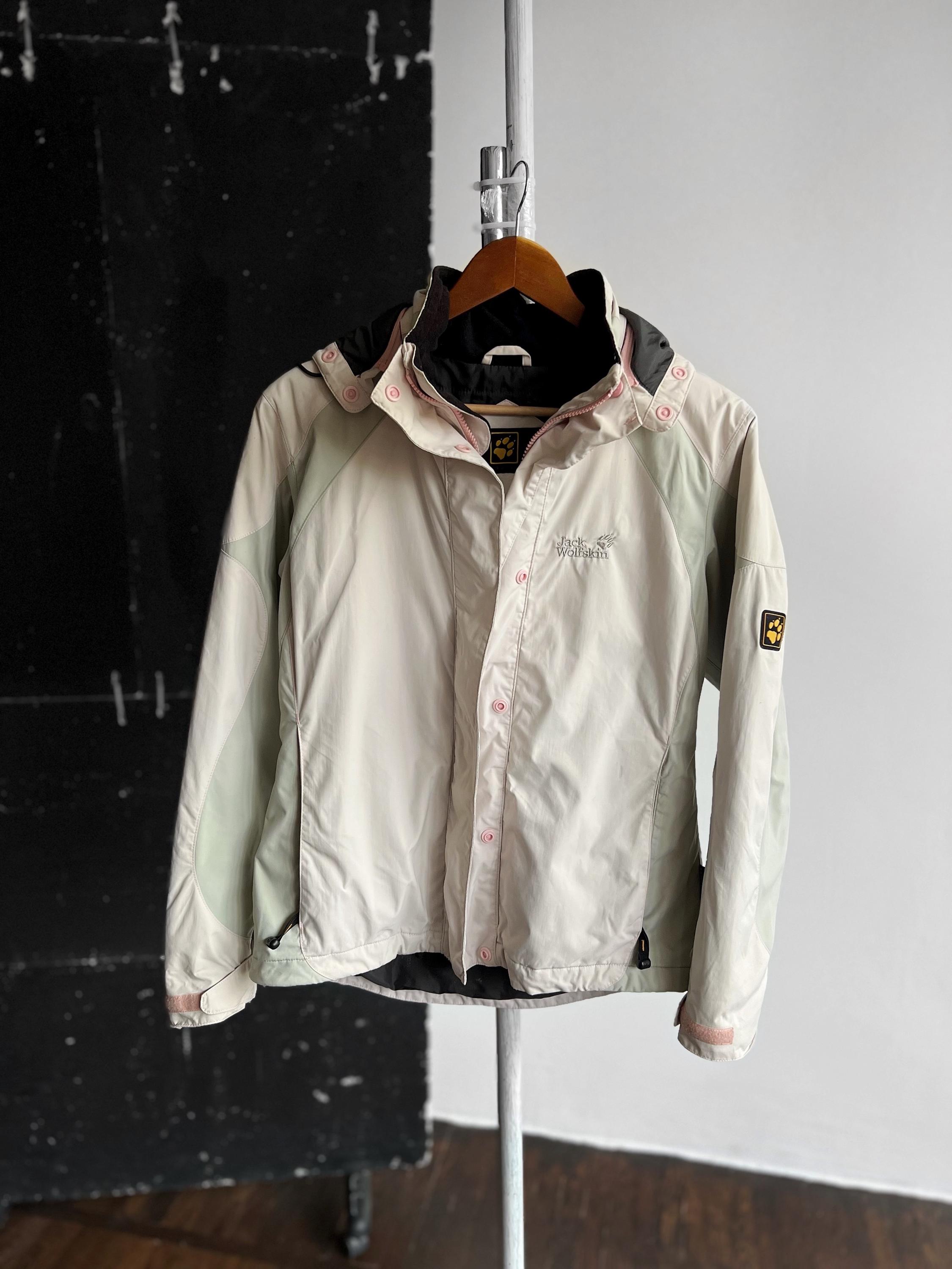 Jack Wolfskin Womens Texapore Microguard Full Zip Hood Jacket Size XS S Etsy