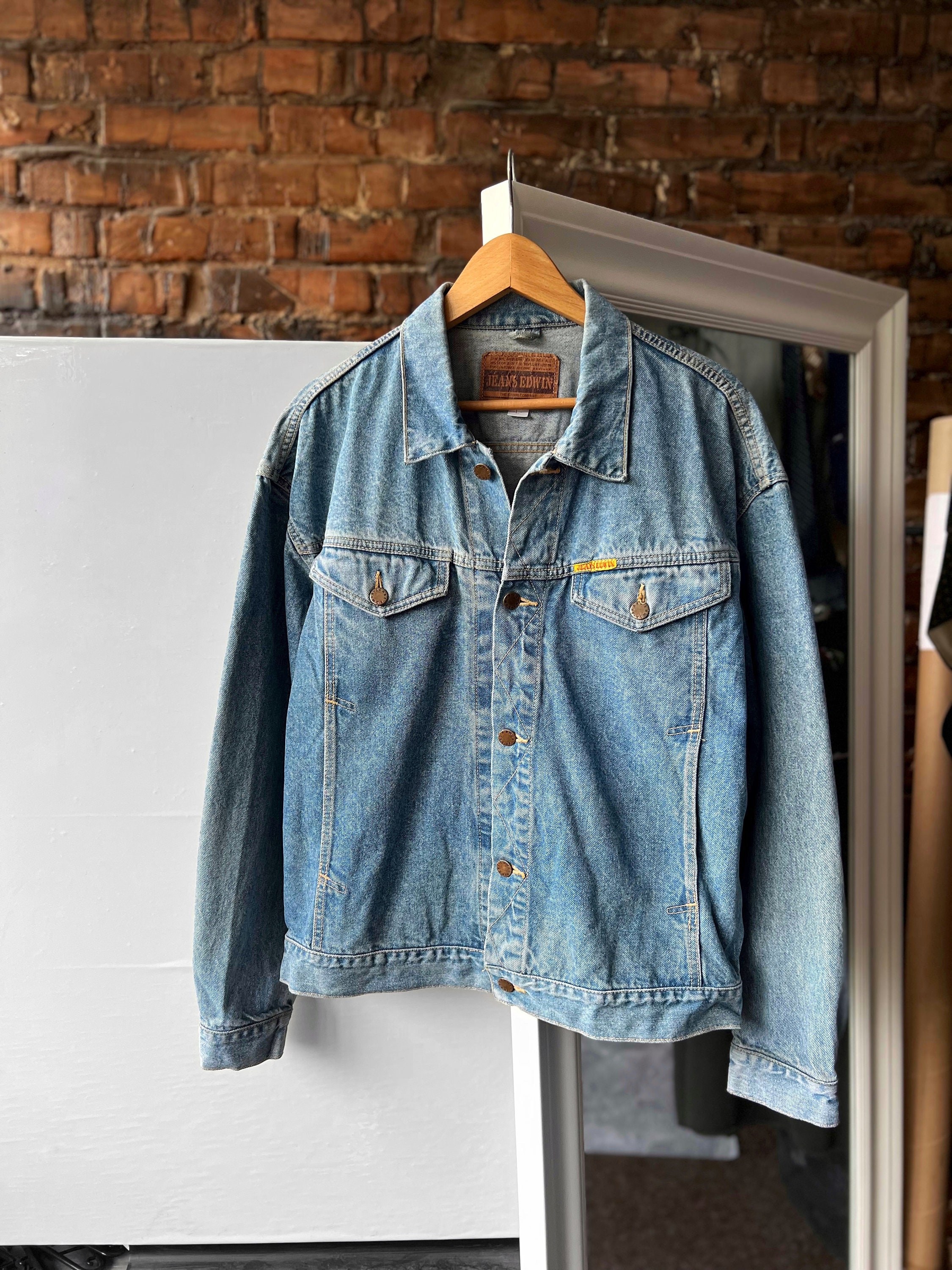 Edwin Denim Jacket - Etsy