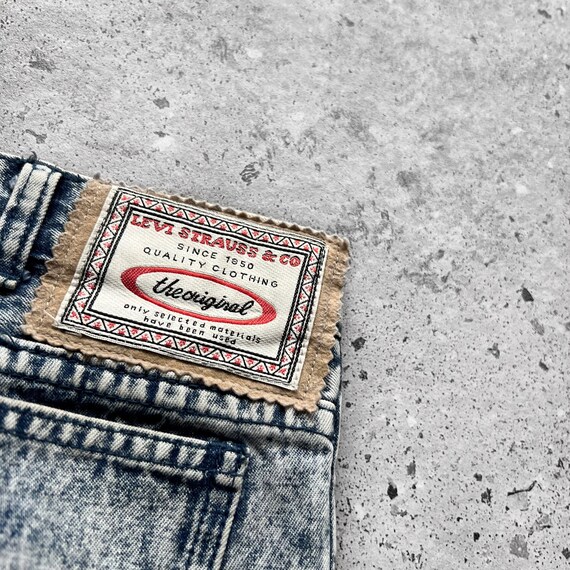 Levi's The Original 1920s Vintage Rare Blue Denim… - image 7