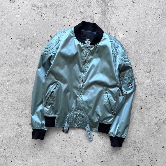 Belstaff bomber jacket green 2025