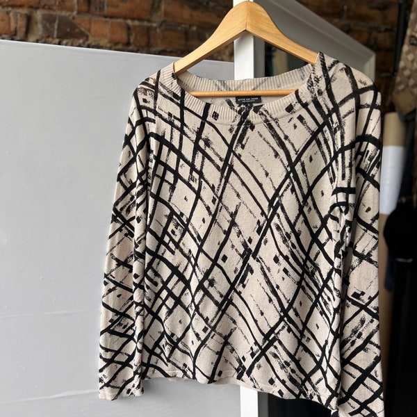 Bitte Kai Rand Copenhagen Women’s Abstract Long Sleeve Shirt Top Blouse Size - S