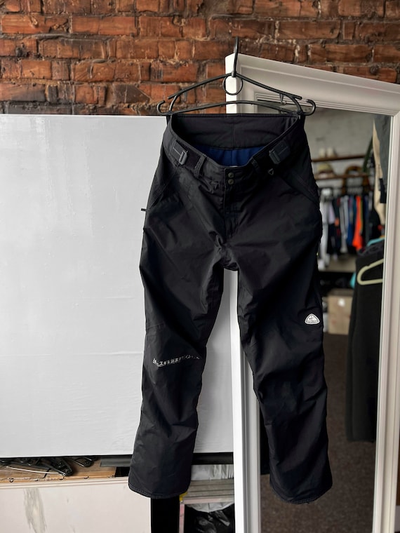 Nike ACG Women s Black Vintage Ski Snowboards Pants Trousers Size S M Etsy