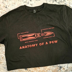 Anatomy of A Pew - 2nd Amendment Tshirt