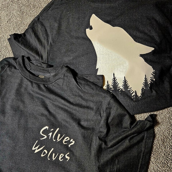 The Silver Howler -  Blackie Thomas Silver Wolves Merch Line