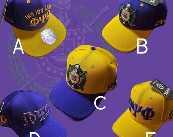 Omega Psi Phi Fraternity Incorporated Army fatigue hat