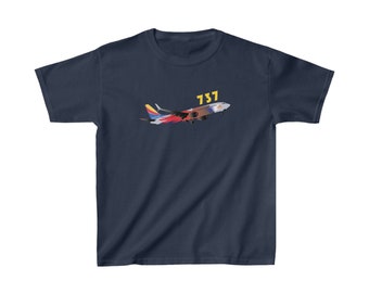 Emirates Airline Airbus A380 Liberty Tee. Unisex Softstyle T-shirt