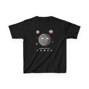 Youth Dwarf planet CERES  Heavy Cotton™ Tee. Gift for kid who loves planet, space, galaxy.