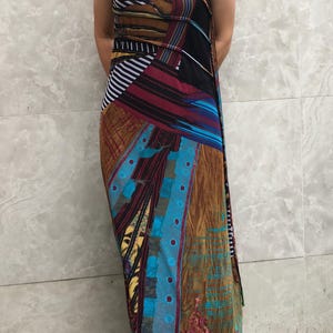 Save the Queen Italy Designer Maxi Dress Size S