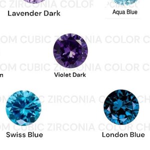 Cubic Zirconia 100 pcs Round 1.9mm 5A Grade Excellent Brilliant Diamond Facet Machine Cut VVS Clarity CZ Loose stone