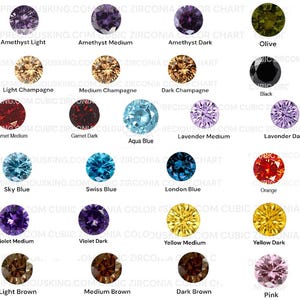 Zirkonia 100 Stück Rund 0,8 mm 5A Qualität Ausgezeichnet Brilliant Diamant Facette Maschinenschnitt VVS Klarheit CZ Loser Stein