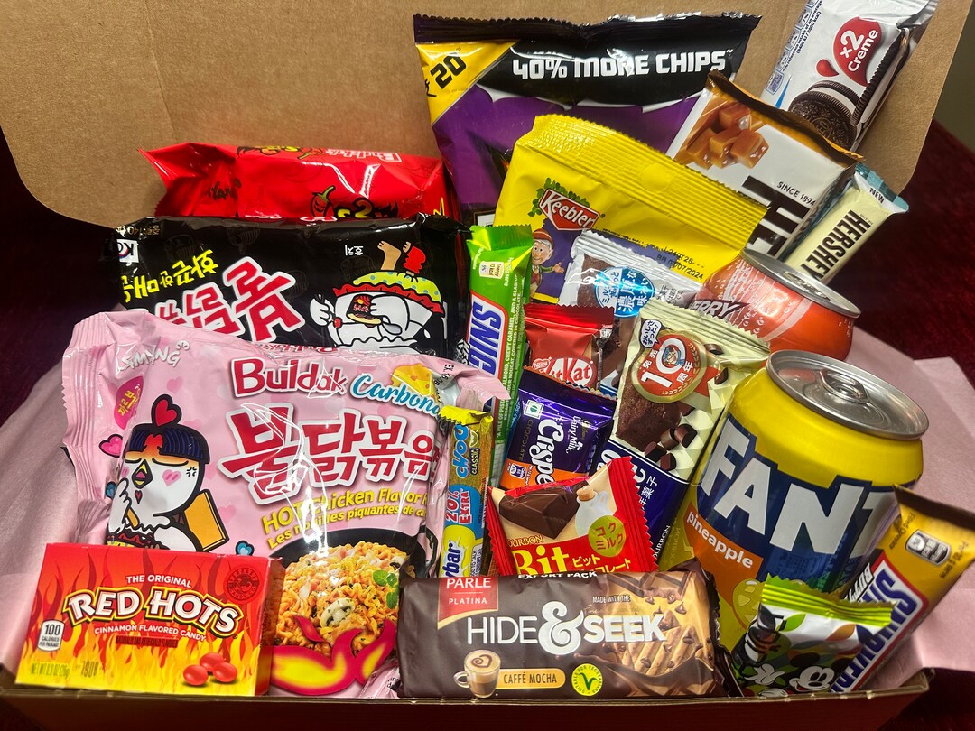 Buldak Ramen Hamper World Foods Snack Box Buldak Ramen Etsy UK