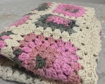 crochet baby blanket, granny square blankets, handmade blanket, afghan pattern blanket