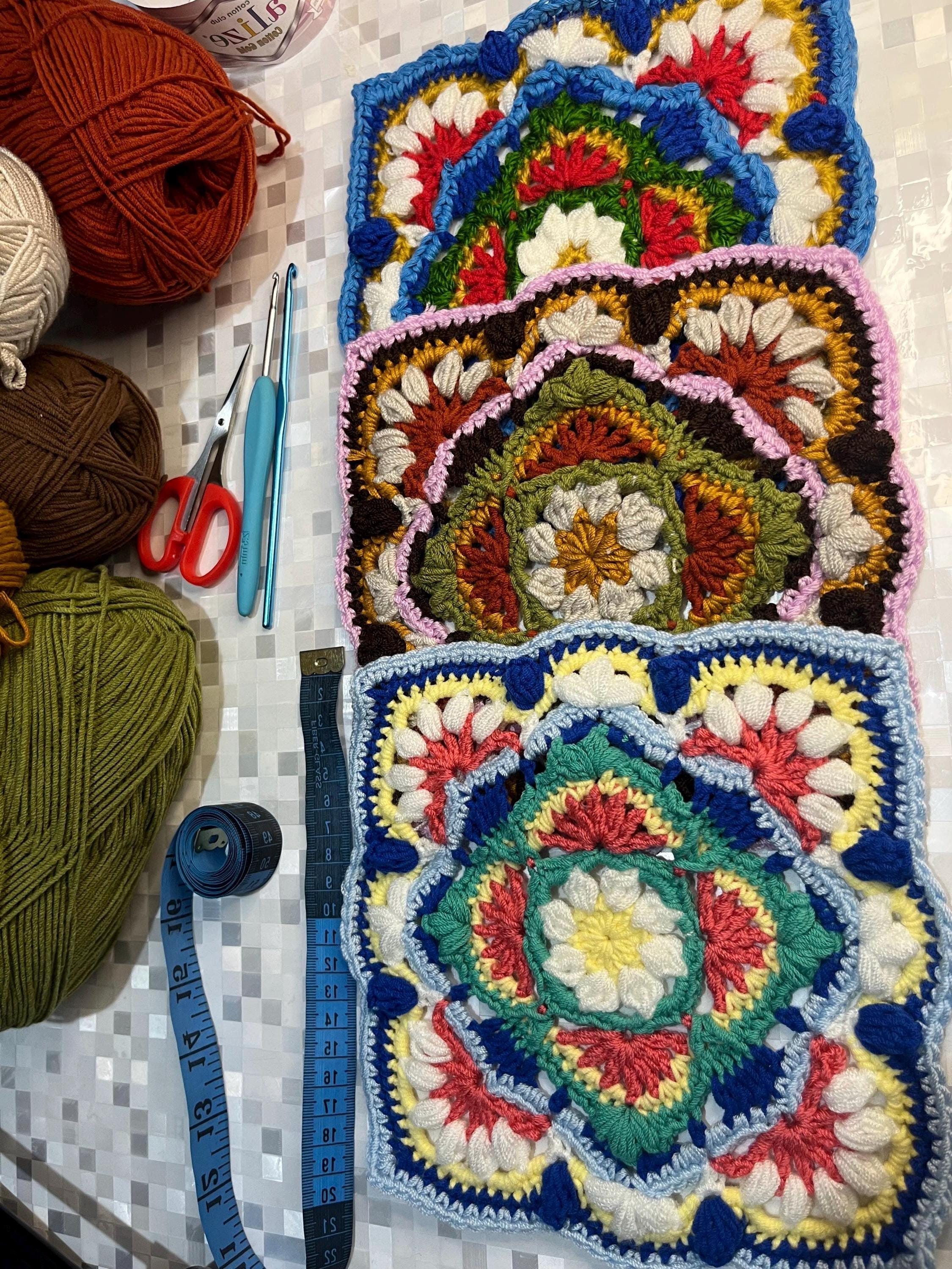 Persian tile crochet pattern - Etsy 日本