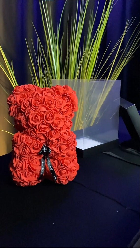 Rose Bear Eternal Roses Etsy Canada