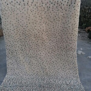 Fabulous Moroccan rug - handmade Berber rug - custom Morocco rug - beni ourain rug - handmade rug - wool rug - moroccan area rug