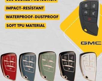 Cover portachiavi GMC a 5 pulsanti per Yukon, Buick Envision, Suburban, Tahoe
