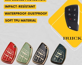 GMC 6-Button Key Fob Cover for Yukon XL