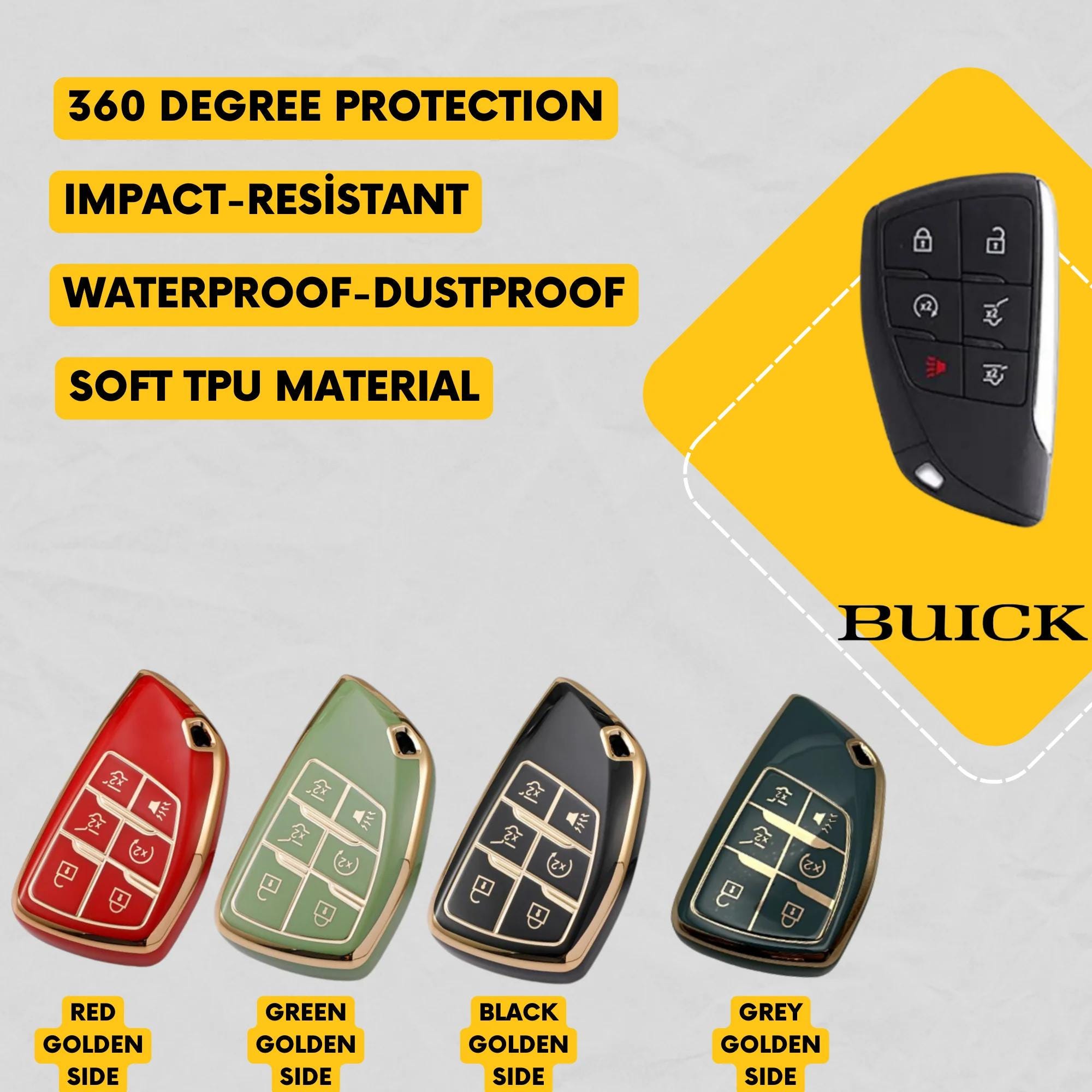 Gmc Yukon Leather Key Fob Cover - Etsy
