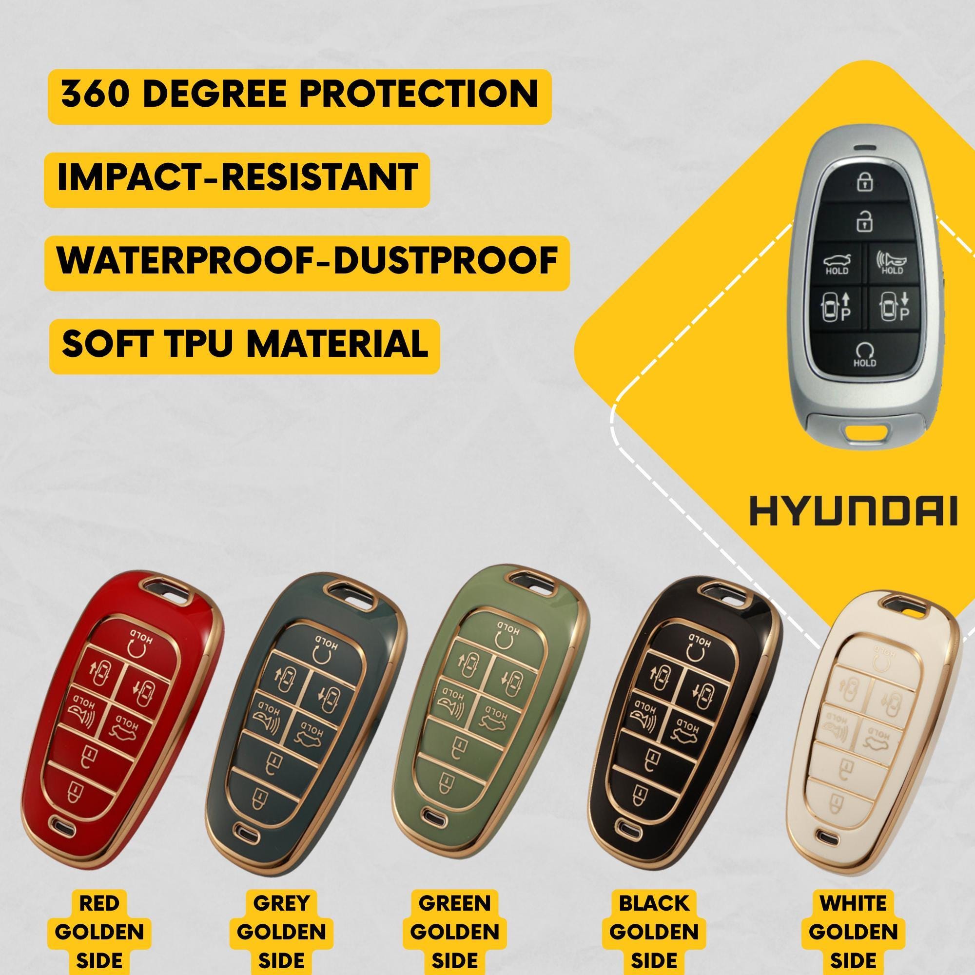ontto Sleutelhoes autosleutelhoes geschikt voor Hyundai Tucson NX4 Ioniq 5 Nexo Santa Fe Cruz Solaris Sonata Hybrid Staria 2020-2023 TPU sleuteletui beschermhoes sleutelhanger 7 toetsen B grijs ontto Sleutelhoes autosleutelhoes geschikt voor Hyundai Tucson NX4 Ioniq 5 Nexo Santa Fe Cruz Solaris Sonata Hybrid Staria 2020-2023 TPU sleuteletui beschermhoes sleutelhanger 7 toetsen B grijs