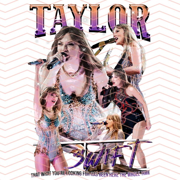 Taylor Swift PNG Taylor Swift Layout For T-shirt Taylor Swift Era's Tour Merch Taylor Swift Eras Tour Download DTF Taylor Swift Eras Tour
