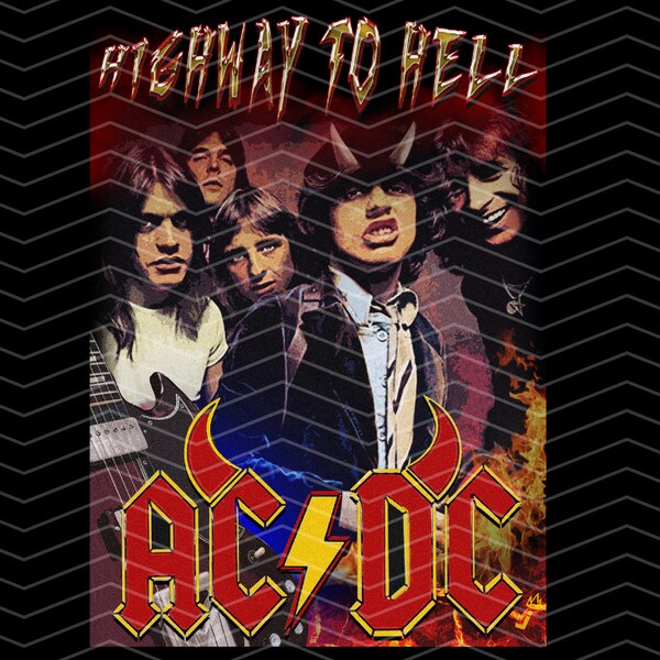 Vintage Acdc Poster - Etsy