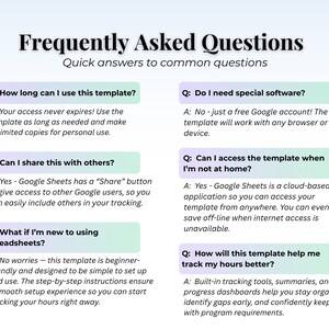 Clinical Hours Tracker Supervision Log Licensure Template LCSW LPC Therapists Counselors Nurses Social Work Internship Tracker Google Sheets image 11