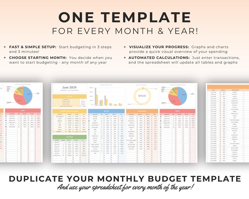 Budget Planner Google Sheets Monthly Budget Spreadsheet Google Sheet ...