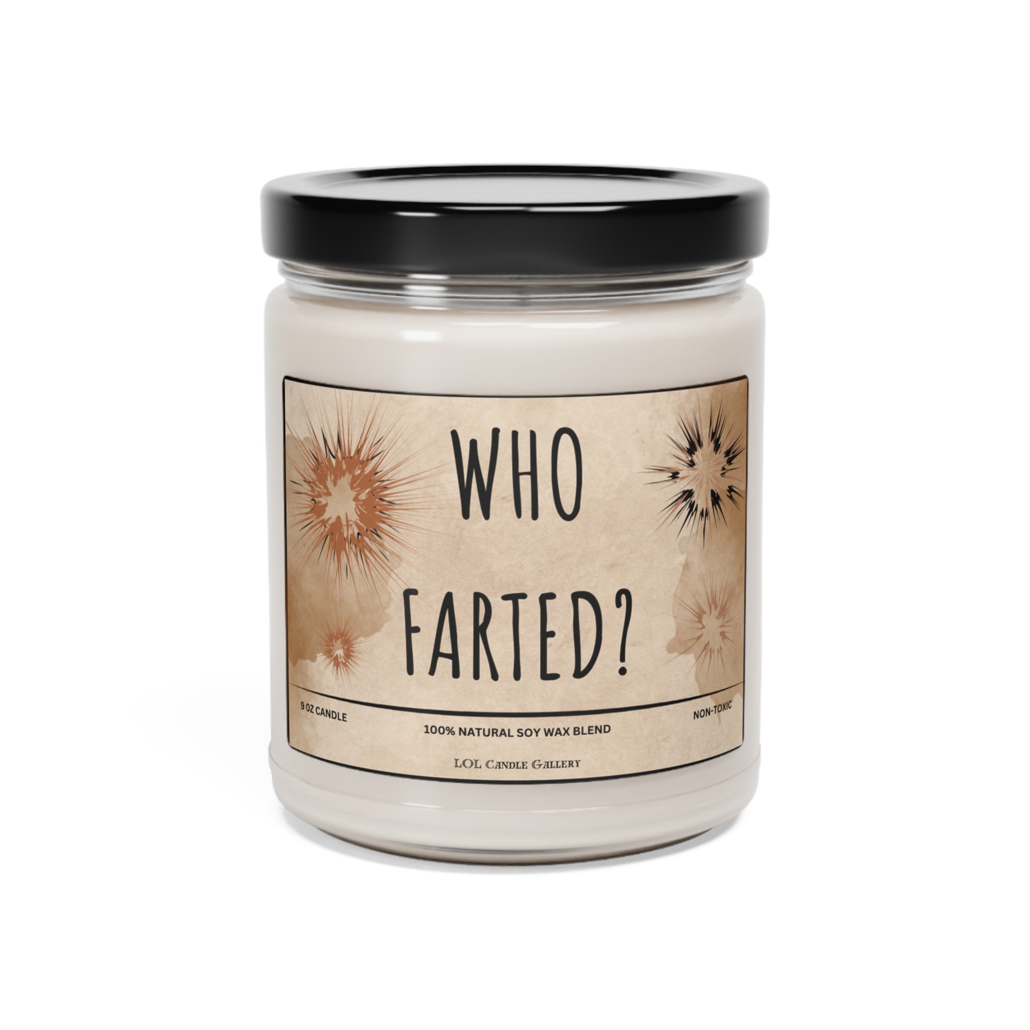 Who Farted Candle Funny Fart Candle Gift Humorous Gift Fart Candle