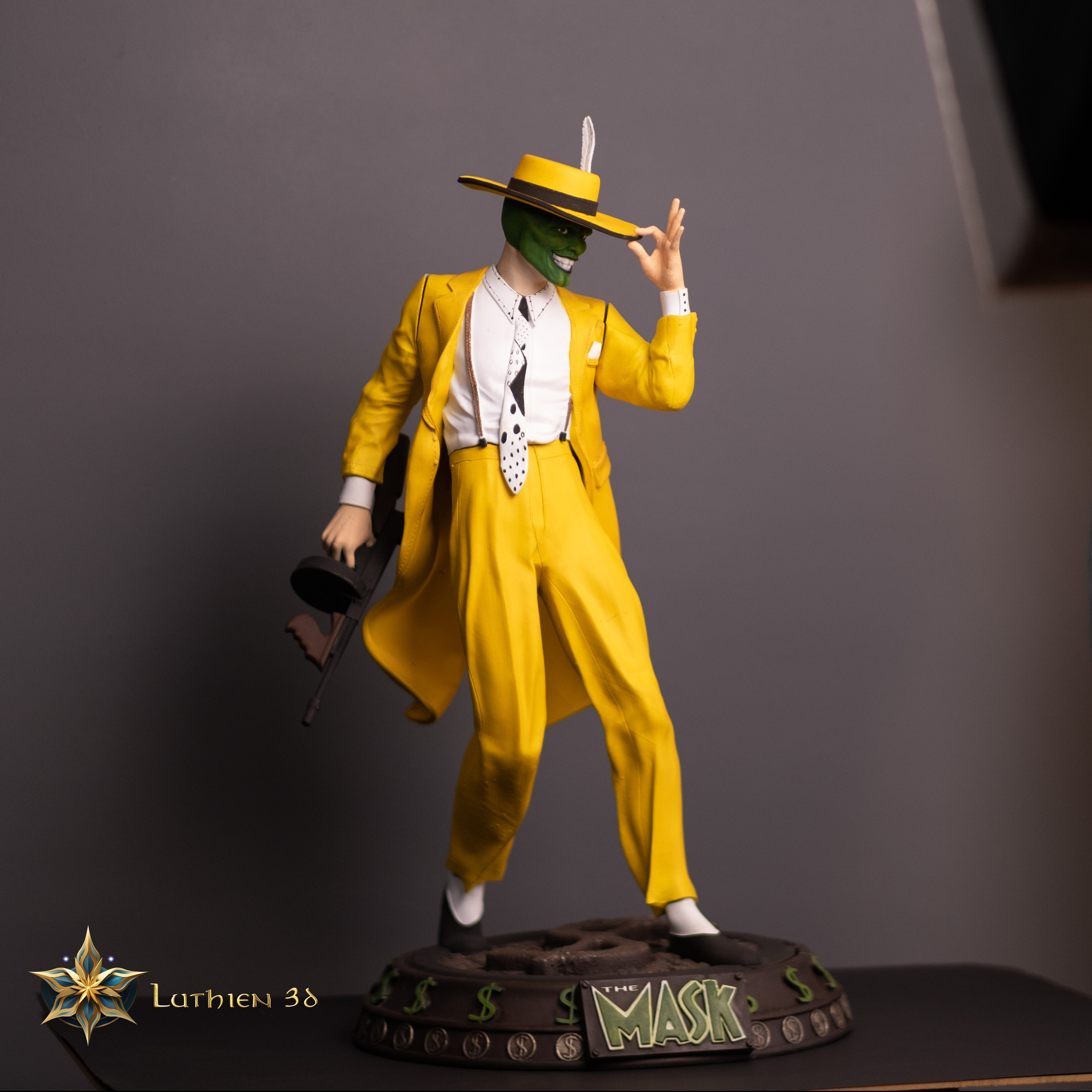 SF・ファンタジー・ホラー ASMUS TOYS THE MASK JIM CARREY The Mask Figure - Jim Carrey Statue - 3D Printed Collector's