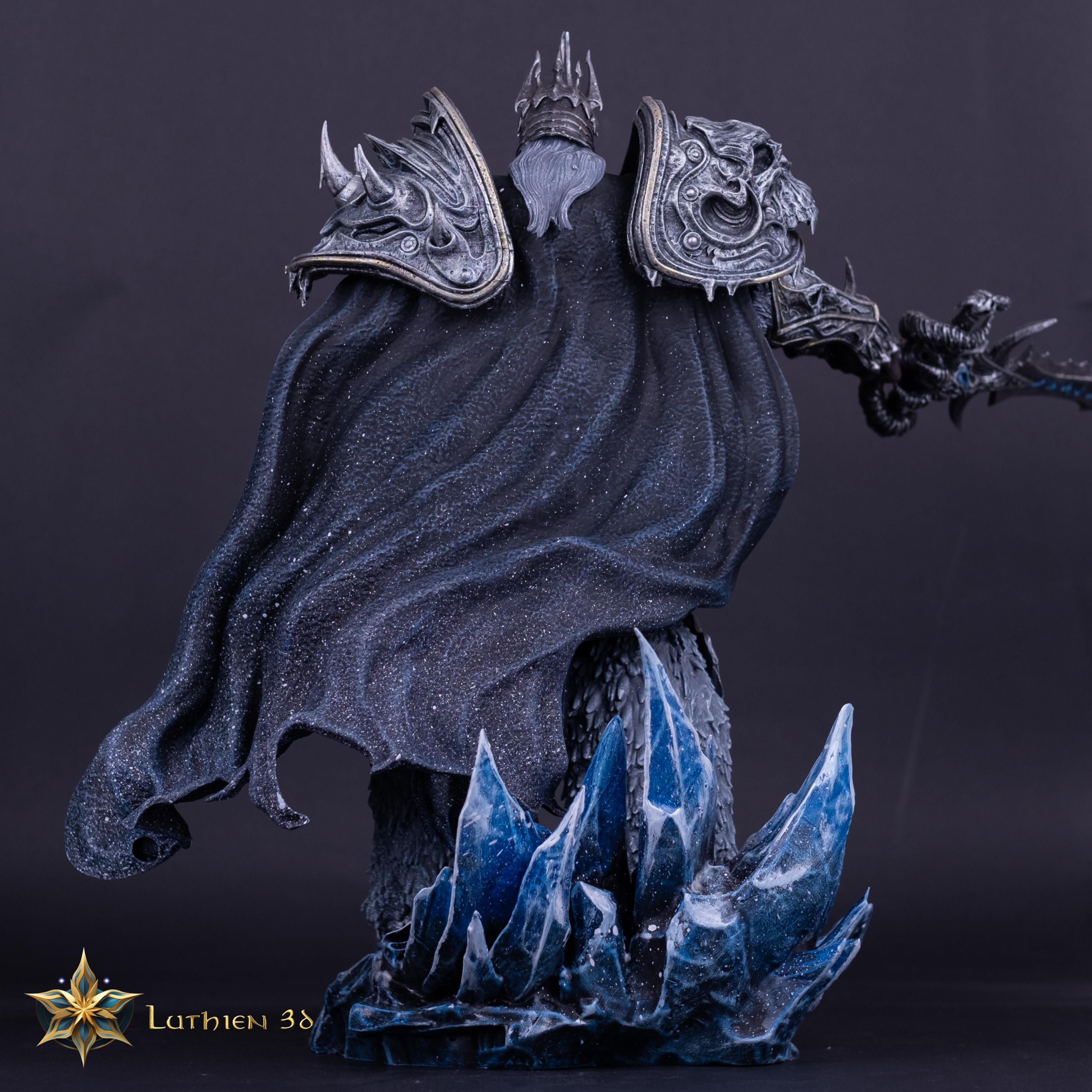 Lich King Figure – World of Warcraft Statue – 3D SLA Printed Resin