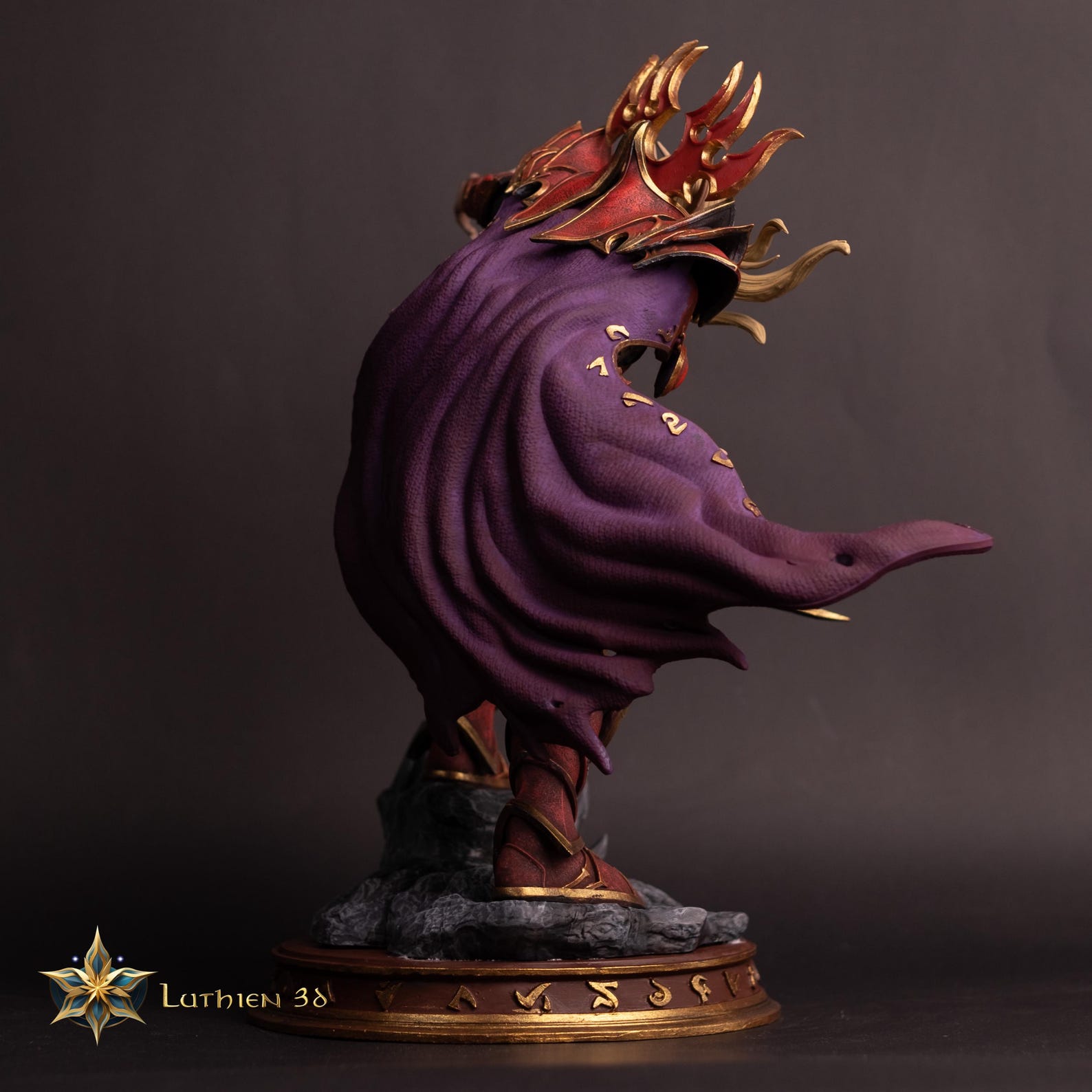 Kael'thas Sunstrider 3D Printed Resin Figure - Hand-painted - World of ...