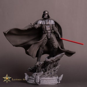 Darth Vader Figure - Star Wars 3d - Handcrafted 3D Printed Collectible
