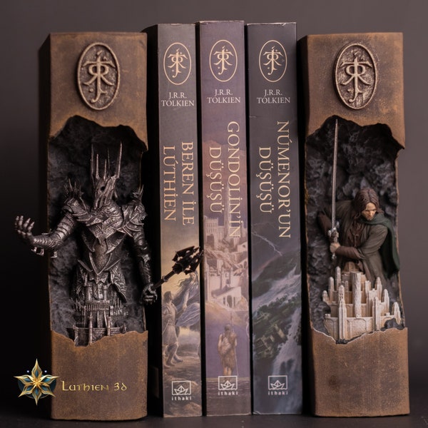 Sauron - Porte-livre Aragorn - 20 cm (7,8 pouces) - Porte-livre Le Seigneur des anneaux