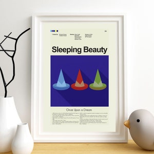 Sleeping Beauty - Good Fairy Hats | 12&quot;x18&quot; or 18&quot;x24&quot; Print Only